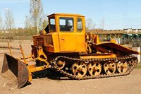Трелёвочный трактор ТДТ-55