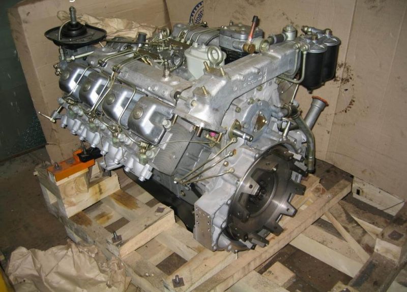 КамАЗ-5320 двигатель