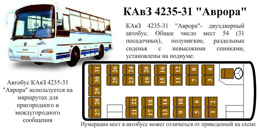 Сколько помещается в автобус