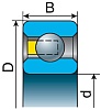 Подшипник 60207А для колесного редуктора УАЗ-3151, размеры и количество