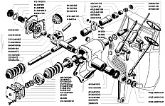 Рулевое управление УАЗ-3741, УАЗ-3962, УАЗ-3909, УАЗ-2206, УАЗ-3303, рулевой механизм, колонка, привод, устройство