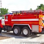 пожарная автоцистерна АЦ-5,5-40 (Урал-5557) УСПТК на салоне Комплексная Безопасность 2014 - 12