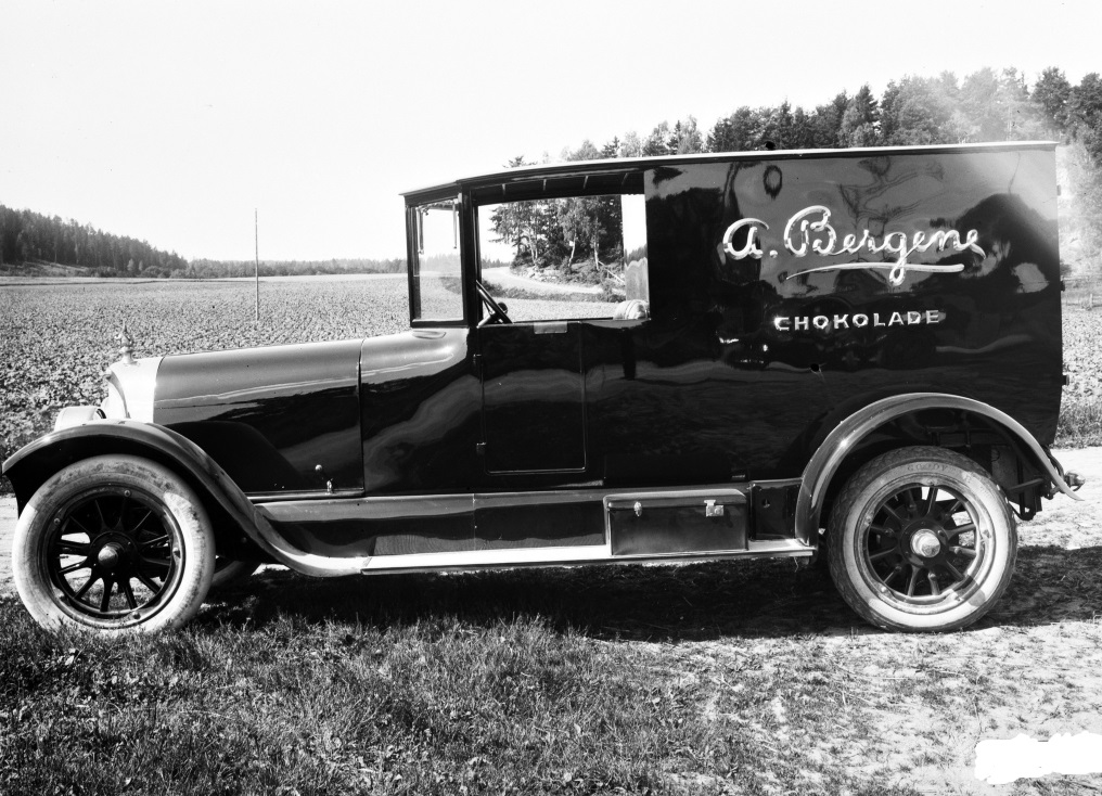 1920 год, Scania-Vabis Typ IIIS, грузопассажирский фургон. skania, история, легковой автомобиль