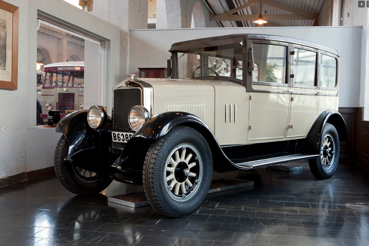 1929 год, Scania-Vabis Type 2122 4-Door Sedan. skania, история, легковой автомобиль
