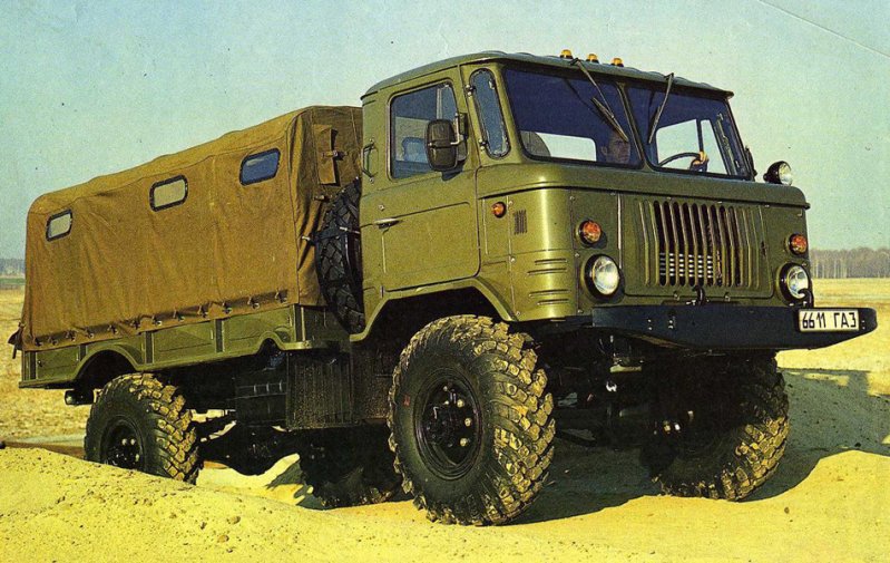 Легенда СССР ГАЗ-66 газ, газ-66, шишига