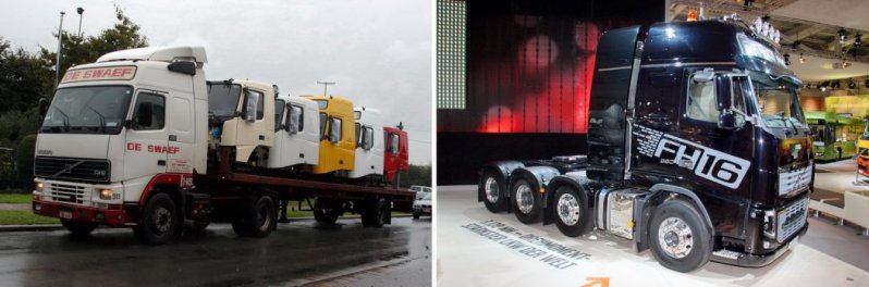 В 1993-м на свет появляется всемирно теперь известное семейство FH (Forward High, высокий) - Fh22 и Fh26, обновленное в 2012 году. Volvo Trucks, volvo, грузовик, тягач