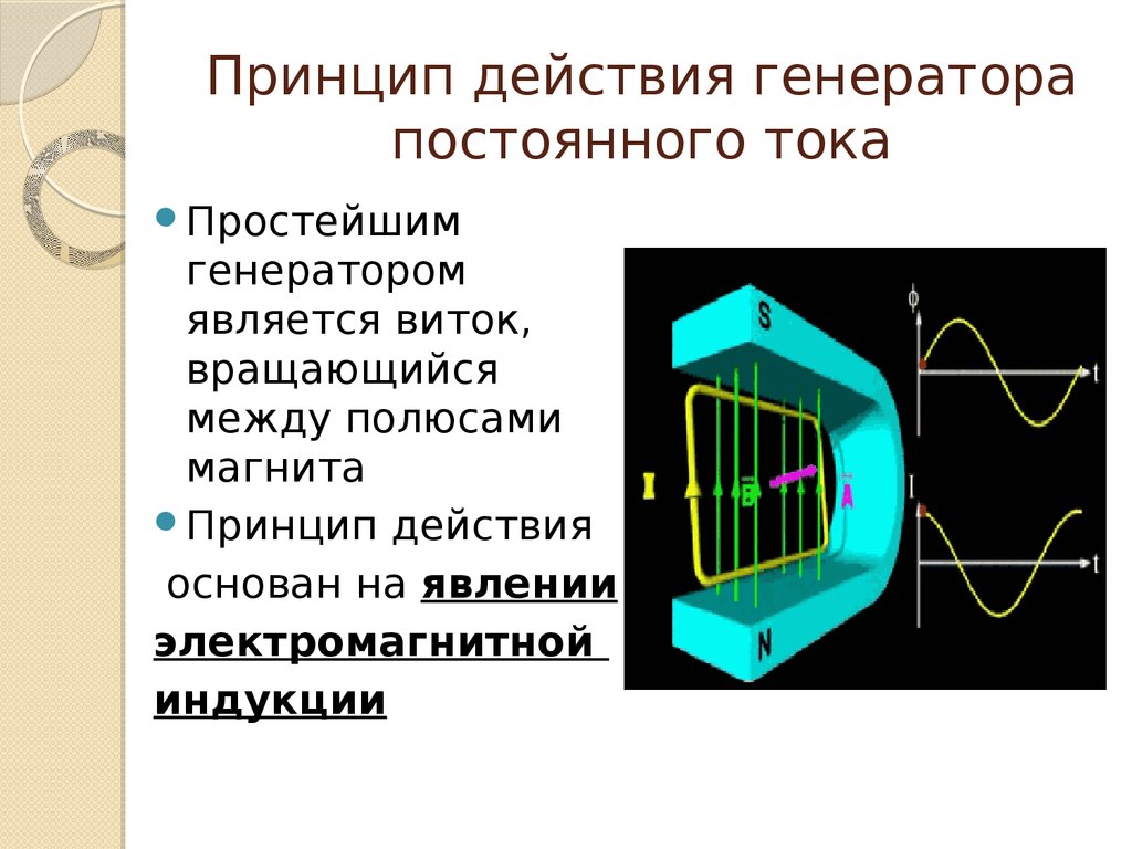 Генератор постоянного тока. Принцип действия генератора постоянного тока. Объясните принцип действия генератора постоянного тока. Принцип работы электромагнита переменного тока. Принцип действия электромагнитного генератора постоянного тока.