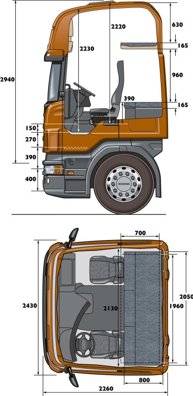 Кабина Скания R Topline Топлайн - продажа тягачей Scania Хабаровск