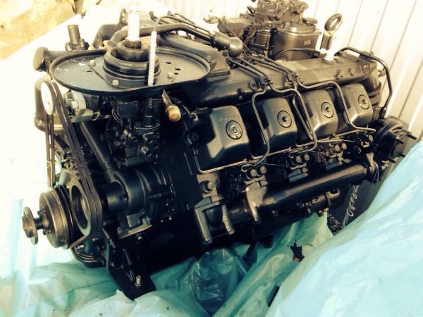 Внешний вид двигателя КамАЗа-53215