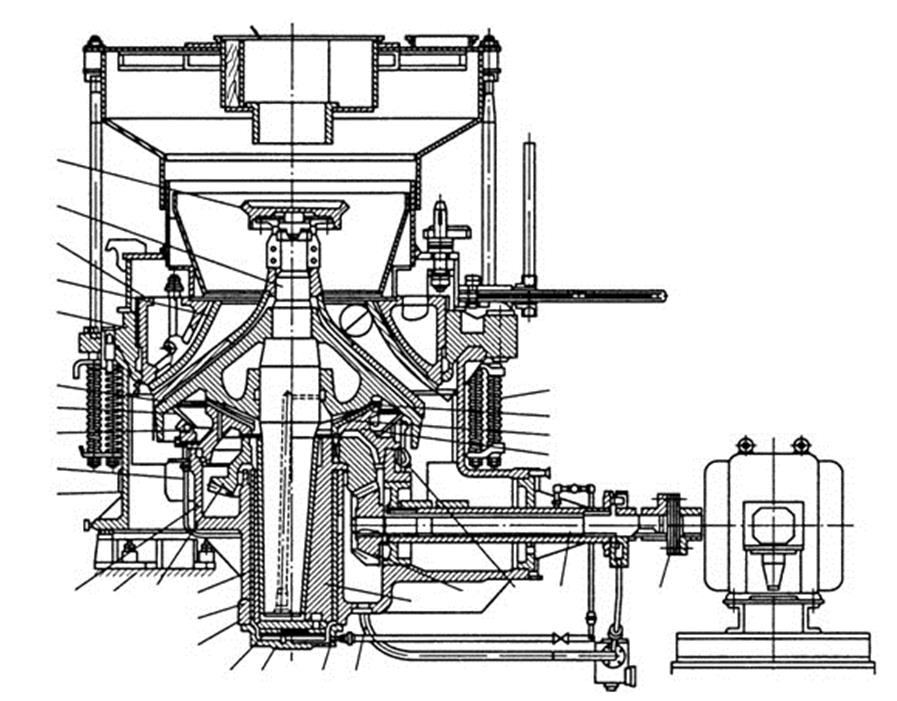 Конусная дробилка. Конусные дробилки КСД 3000 Т. Дробилка КСД 3000тп. КСД-3000т. Дробилка КСД 900 чертеж.
