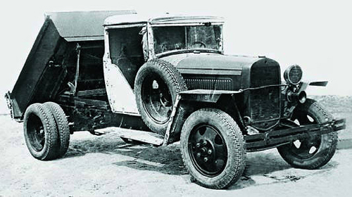 ГАЗ-410 — первый горьковский самосвал