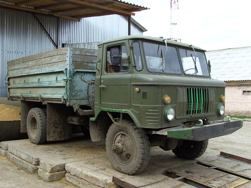 ГАЗ-САЗ-3511 на основе ГАЗ-66 — предшественник современных самосвалов