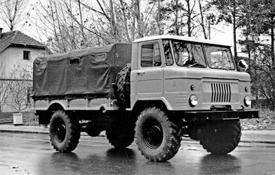 ГАЗ-66 серийный автомобиль (1964 год)