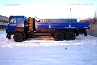 Бортовой автомобиль на метановом шасси Урал 4320