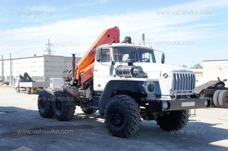 Урал 44202 с КМУ PK-15500А 