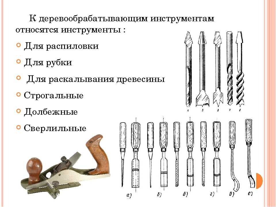 Перечислите название изображенных на рисунке инструментов слесарное дело