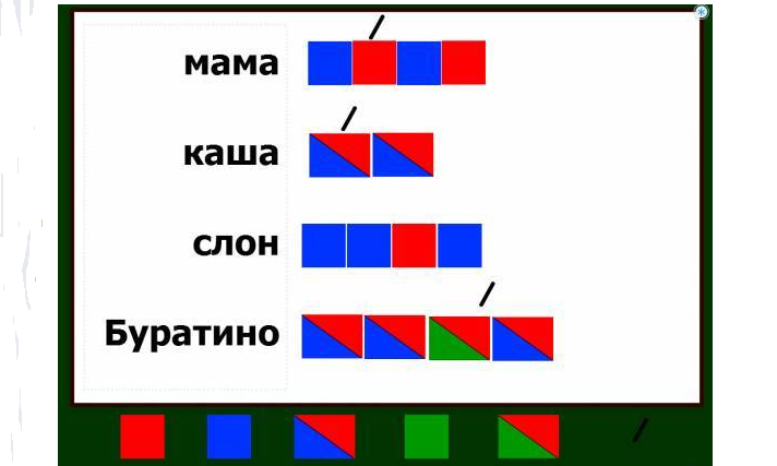 Как сделать звуковые схемы слов дубки моржи трактор заяц