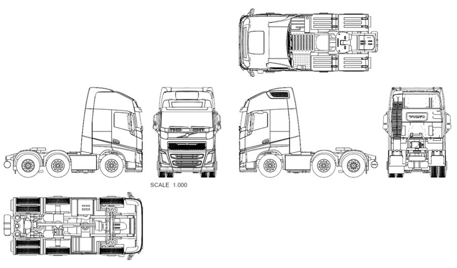 Габариты volvo fh. Вольво FH Truck 4х2. Blueprint Volvo fh16. Volvo FH Truck 4x2. Чертежи седельного тягача Volvo fh16 Globetrotter.