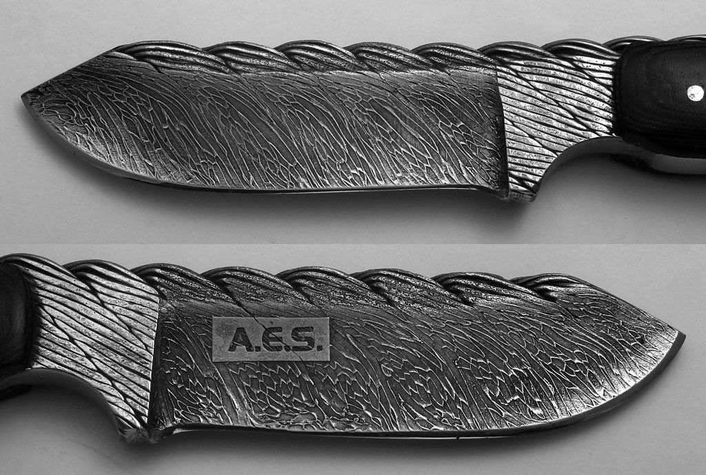 Легкая прочная сталь. Ножи кованые дамасская сталь Рэмбо. Дамасская сталь из троса. Нож из троса. Кованые ножи из троса.