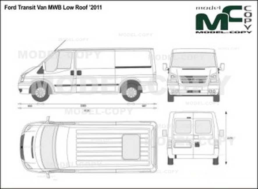 Форд транзит чертеж