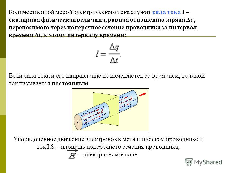 Скорость движения электронов в металлическом проводнике