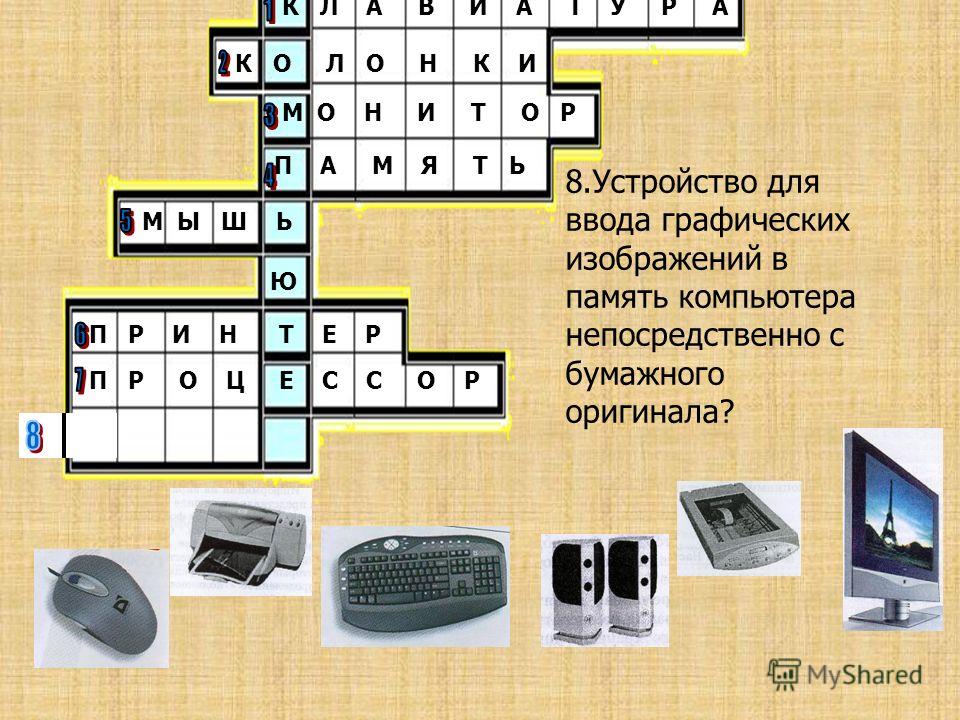 7 устройств. Кроссворд устройство компьютера. Кроссворд на тему устройство компьютера. Кроссворд на тему компьютер. Сканворд на тему компьютер.