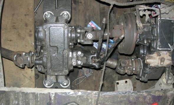 Соединение раздатки и коробки уаз: Сборка раздаточной коробки с ...