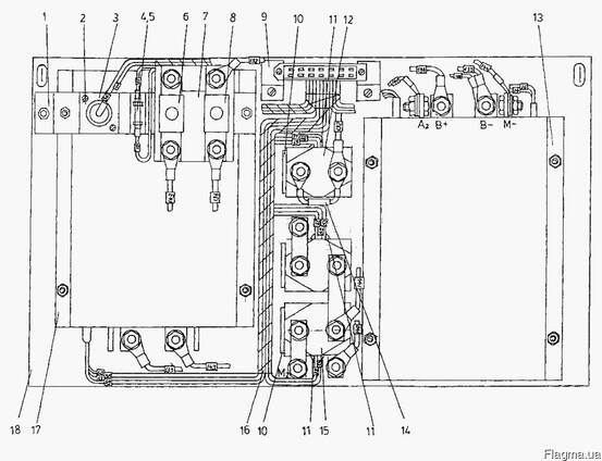 Электропогрузчик электрическая схема: Схема Электрооборудования ...