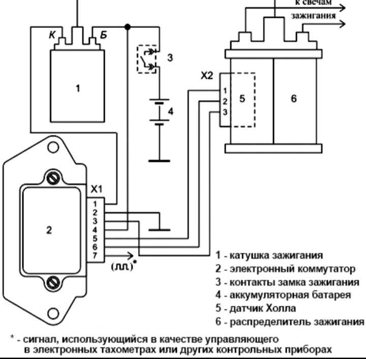 Схема подключения к1313734