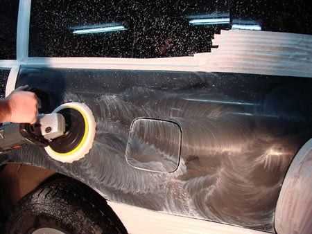 Легкие механические дефекты лкп автомобиля можно устранить полировкой