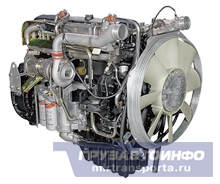 Под кабиной установлен рядный двигатель ЯМЗ-651.10 мощностью 420 л.с.