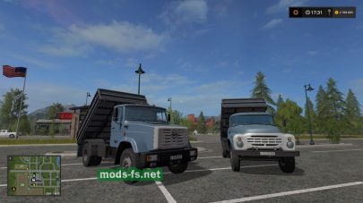 Пак грузовиков ЗИЛ для FS 17