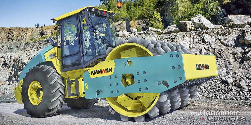 Ammann ARS 220 с рабочей массой 22 т