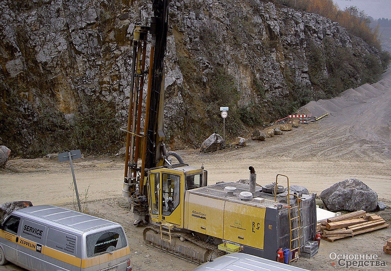 Станок ударно-вращательного бурения Atlas Copco