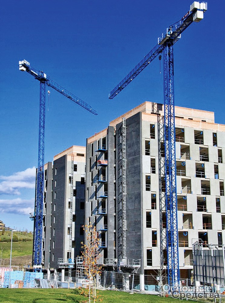 Верхнеповоротные краны flat-top от испанской компании Linden Comansa хорошо знакомы нашим строителям