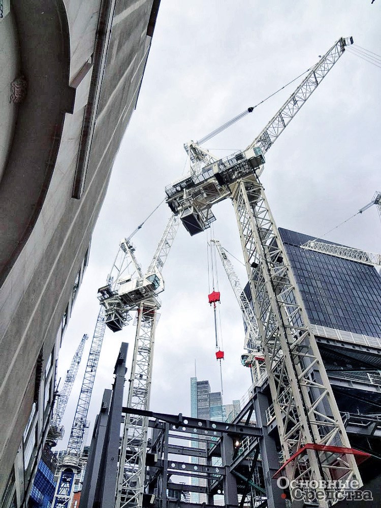 Башенный кран Terex CTL 650L с максимальной г/п 45 т