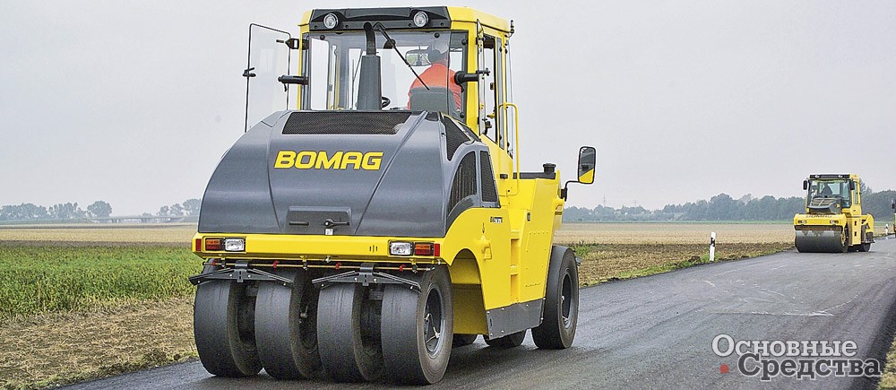 Пневмоколесный каток Bomag BW 24 RH