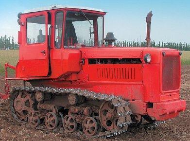 Российские трактора ДТ 75