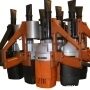 Герметизатор электрический с двойной изоляцией ИЭ 6602 предназначен для нагнетания нетвердеющих мастик типа «Бутэпрол», МПС или УМС-50 в стыки (вертикальные и горизонтальные) конструкций с целью их уплотнения при строительно-монтажных работах