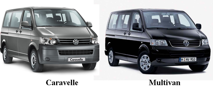 Volkswagen Caravelle и Multivan
