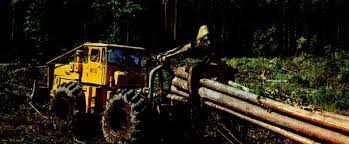 Трактор для трелевки леса
