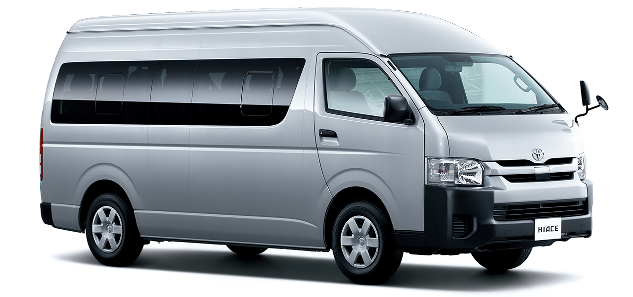 Снять микроавтобус с водителем. Toyota Hiace 2.8. Toyota Hiace 2018. Тойота Хайс 5 поколения. Minibus Toyota Hiace.