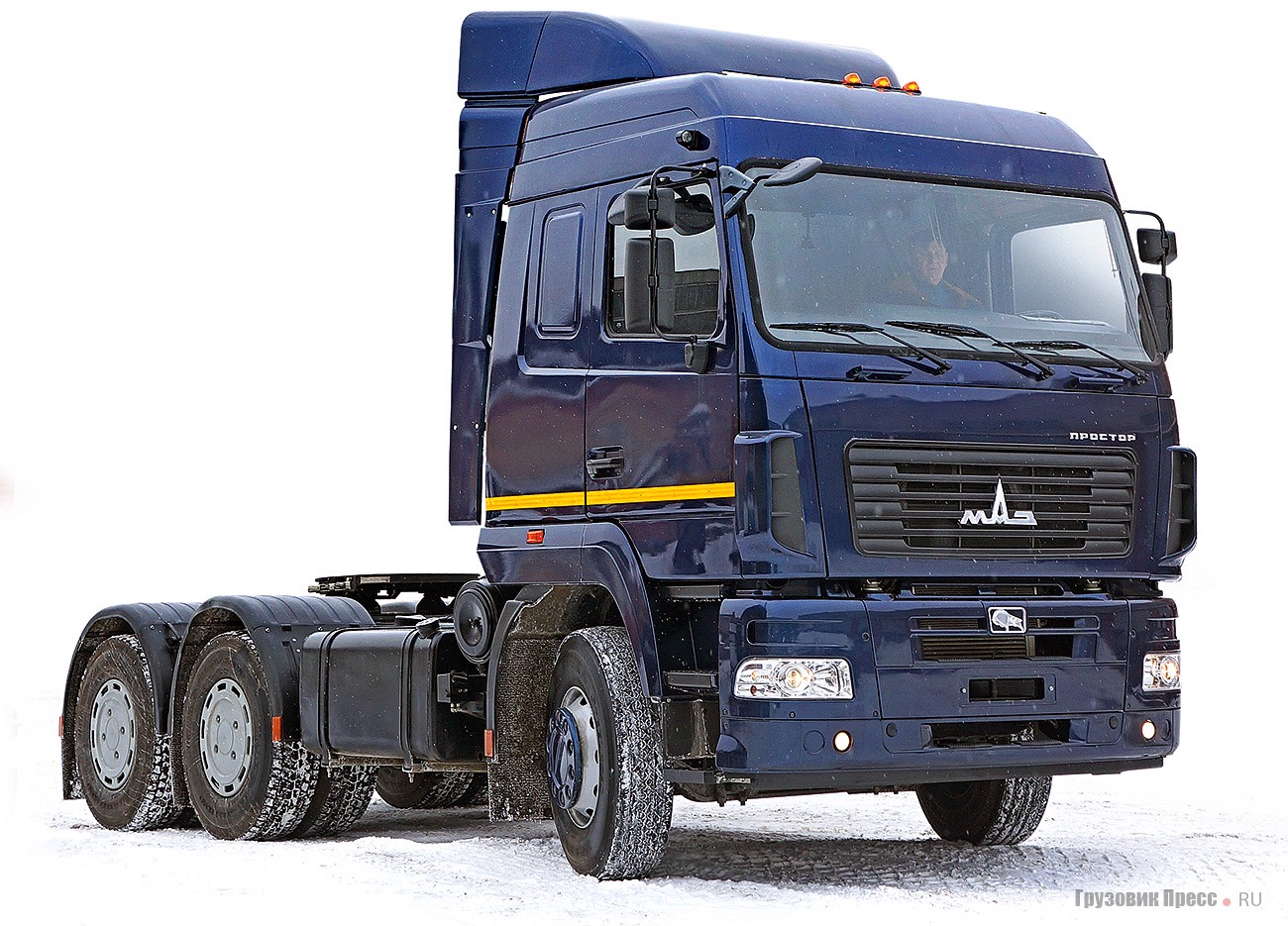 Трёхосный МАЗ-6430W8 «Простор»