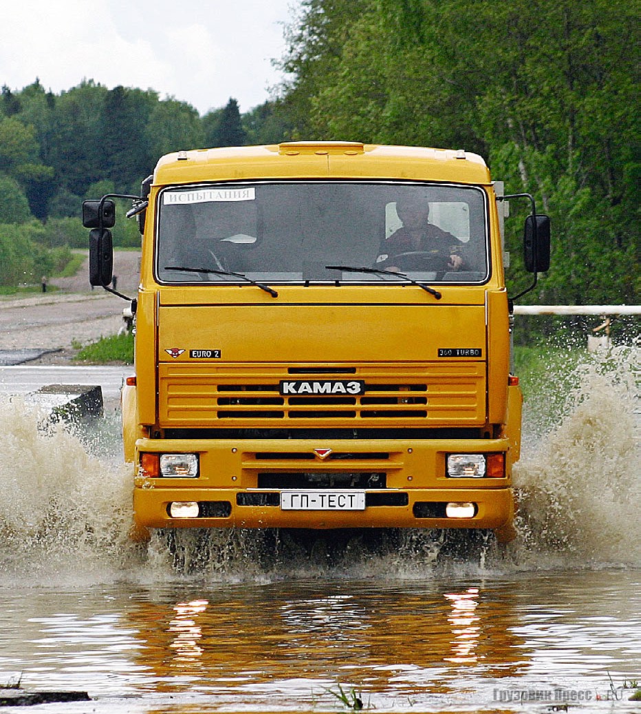 Тест-драйв КамАЗ-65201 (8х4), журнал «Грузовик Пресс»