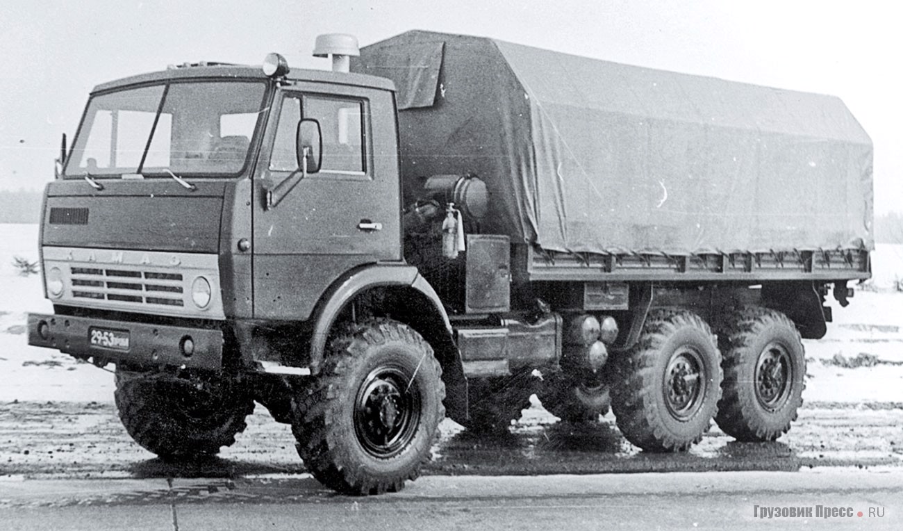 Предсерийный КАМАЗ-4310 – практически в своем окончательном виде