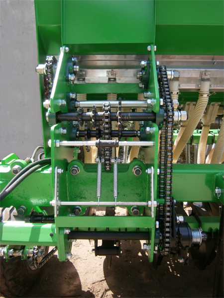 Коробка регулировки высева семян сеялки Ника-6