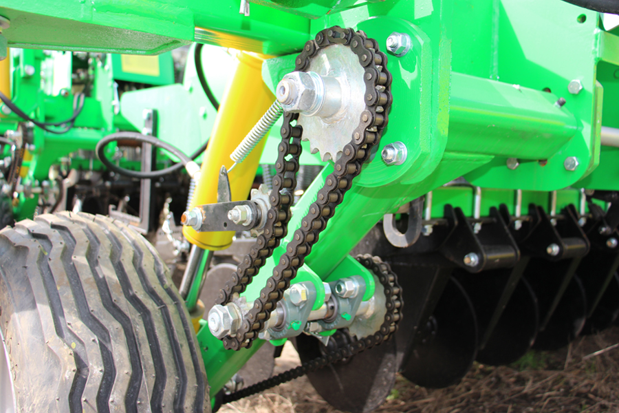 Приводное колесо сеялки Ника-6