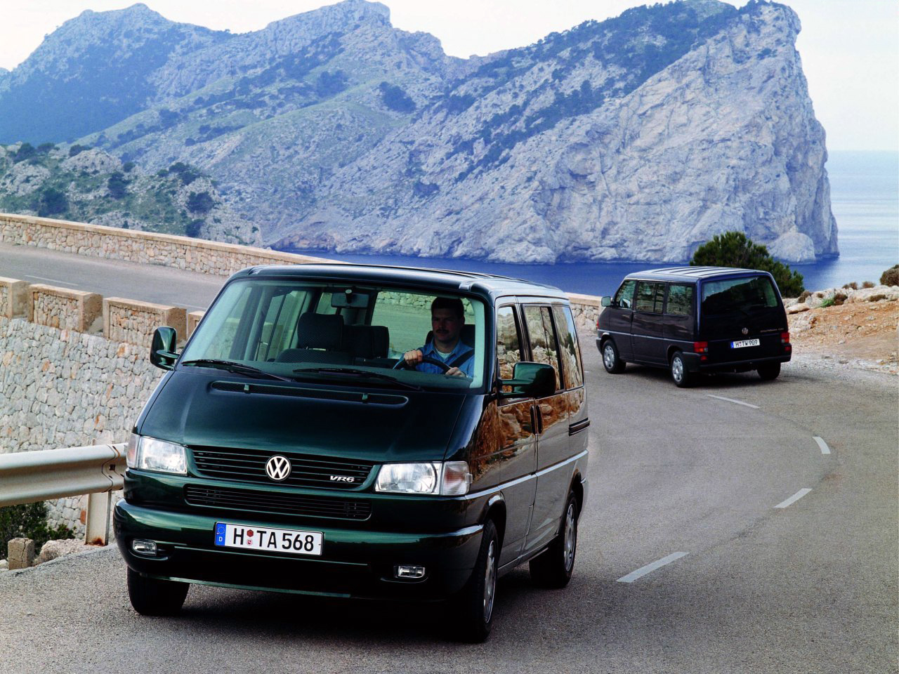 Минивэн Volkswagen T4 Caravelle. 1996 - 2003 годы