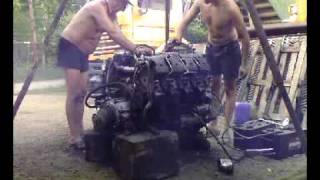 Russian diesel engine
