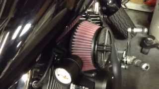 2008 Yamaha V-Star gas cap fail, Fuel filter change and Air filter update.
